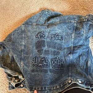 Blue Denim Rodeo Jacket